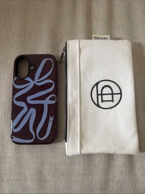 The Diary “Mocha Ribbon'' iPhone 17 case by Jasmine Dowling NEW